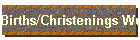 Births/Christenings Wuerttemberg